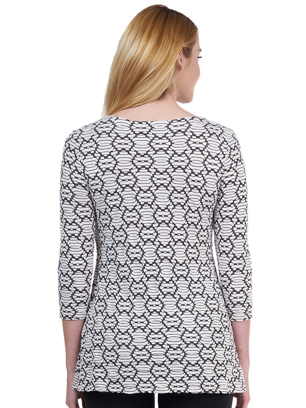 "Amour" Knit Jersey "Bon Bon" Tunic