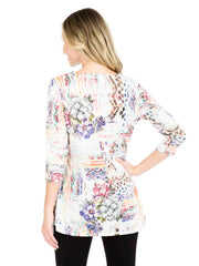 "Egan" Cotton Burnout "Leyton" Tunic-Wash