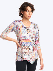 Egan Cotton Knit Burnout Devon Tunic
