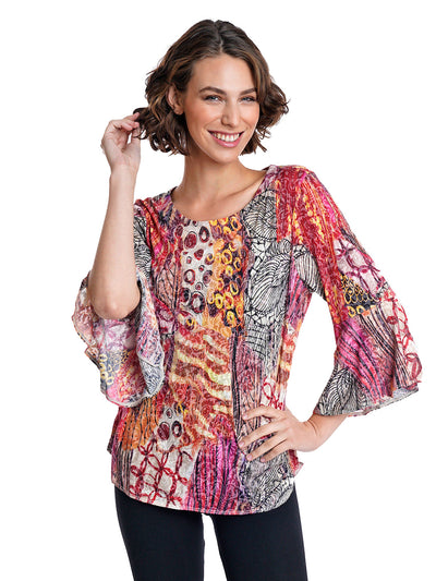 Tianello Enlove Cotton Burnout Leyton Tunic-Wash