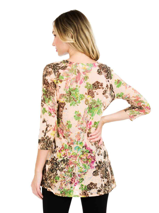Tianello "Quinta" Cotton Burnout Leyton Tunic