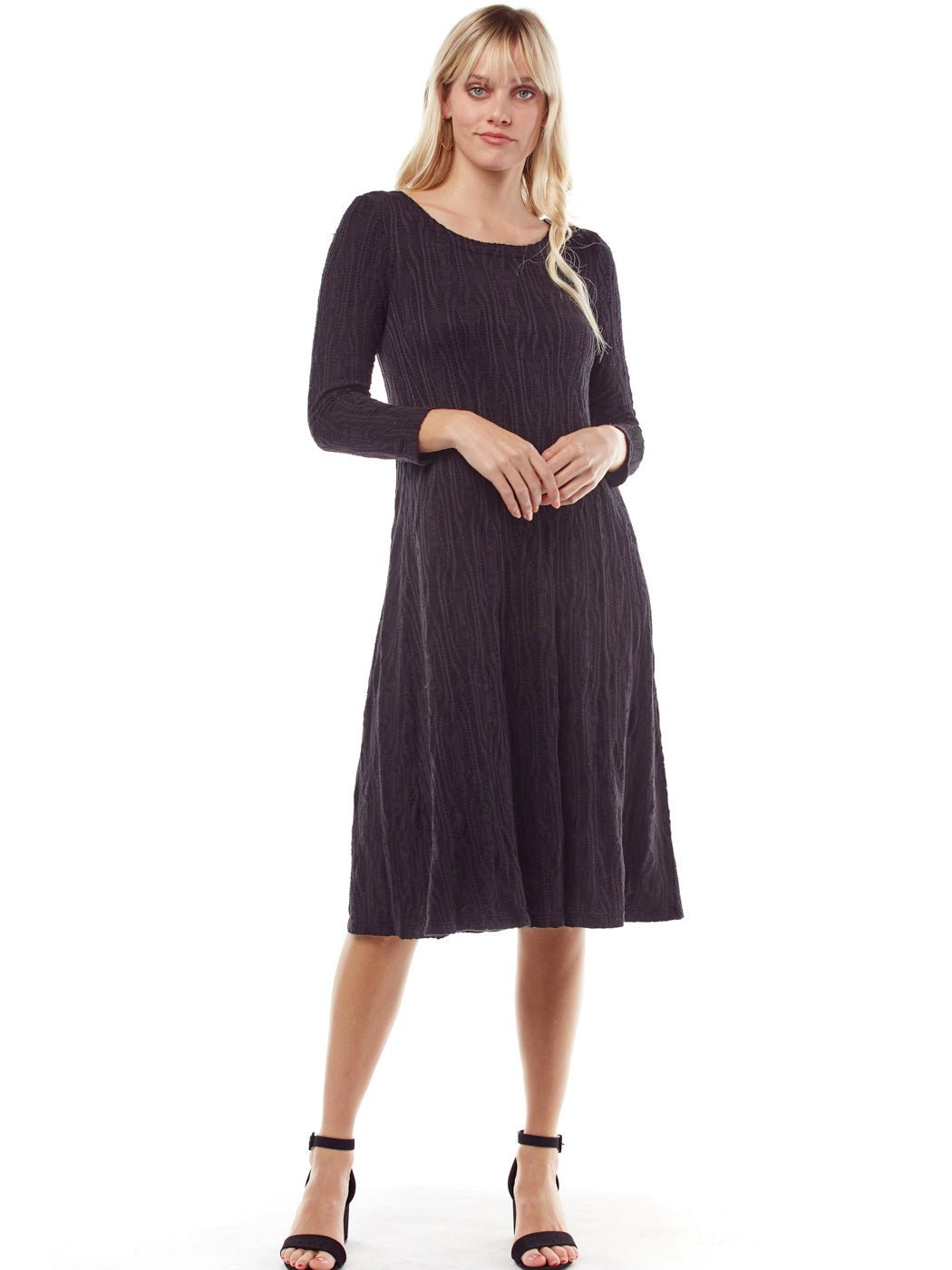chan ottoman knit dress Chan Ottoman-Knit Dress (Petite) main image 0