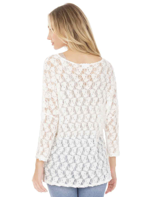 Kimba Knit Lace "NUMI" Blouse
