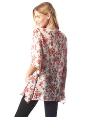 Tianello "Gerlain" Egyptian, Krinkle Cotton, Natalie Blouse-Wash