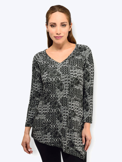 Tianello "Aheni" French Knit "Toni" Tunic -Wash