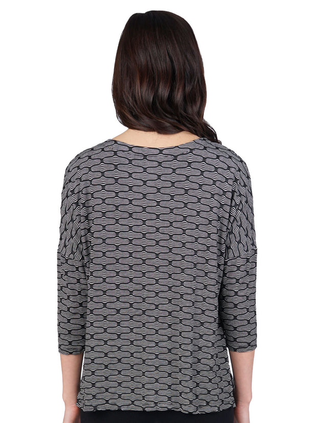 Tianello "Betina" French Jersey Knit "Numi" Tunic