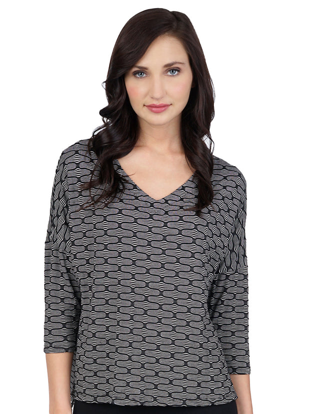 Tianello "Betina" French Jersey Knit "Numi" Tunic