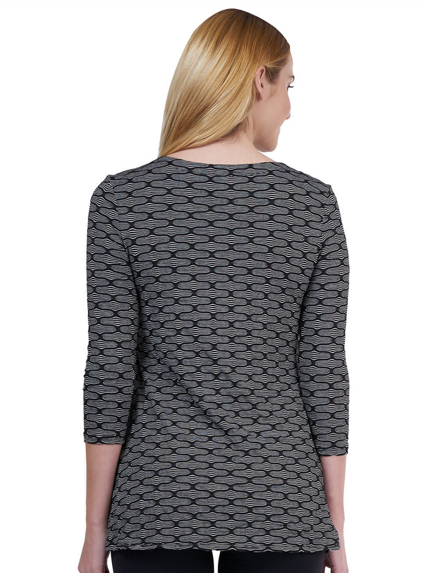 Tianello "Betina" French Knit "Bon Bon" Tunic