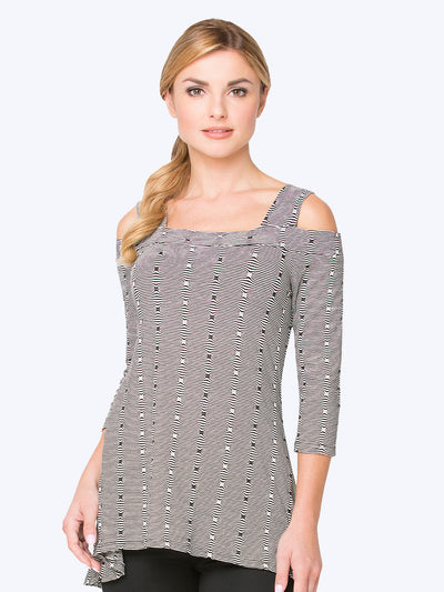 Tianello "Fianna"  French Knit "Simha" Tunic-Wash
