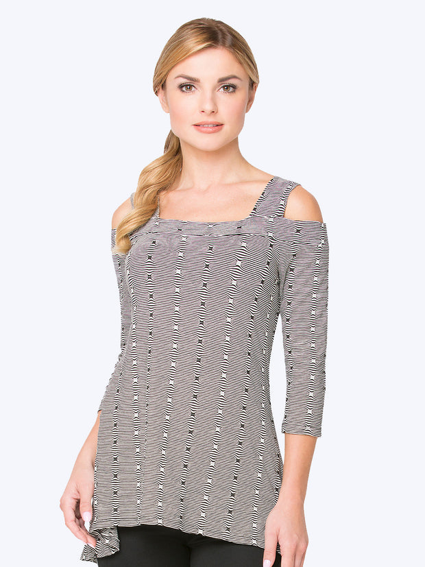 Tianello "Fianna"  French Knit "Simha" Tunic-Wash