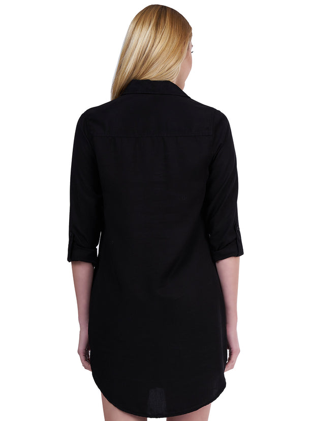 Tianello "Ivy" Light Weight TENCEL™ Savoir Shirt Dress