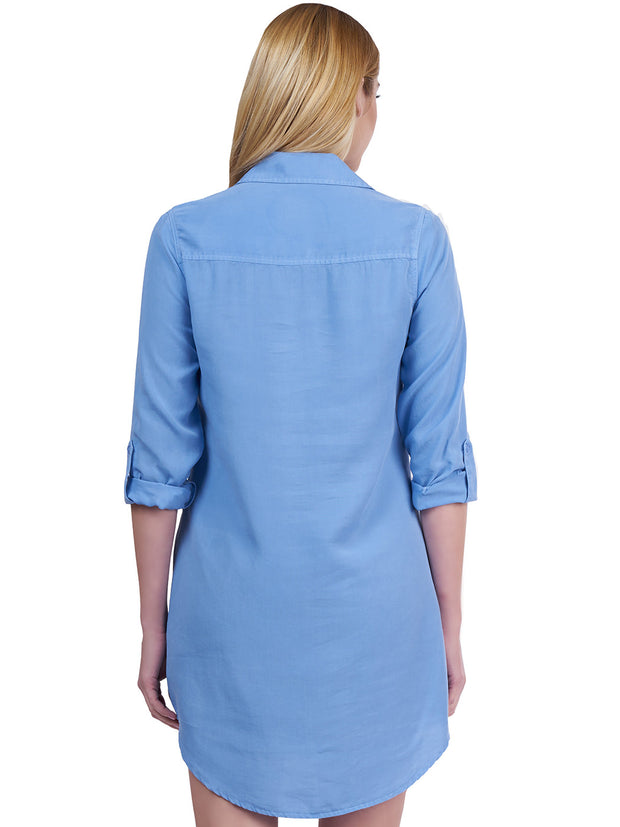 Tianello "Ivy" Light Weight TENCEL™ Savoir Shirt Dress