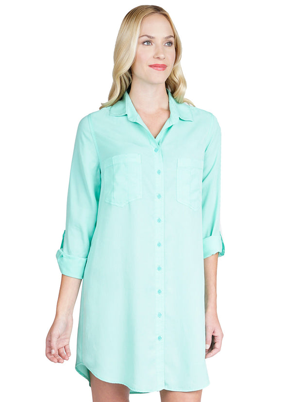 Tianello "Ivy" Light Weight TENCEL™ Savoir Shirt Dress