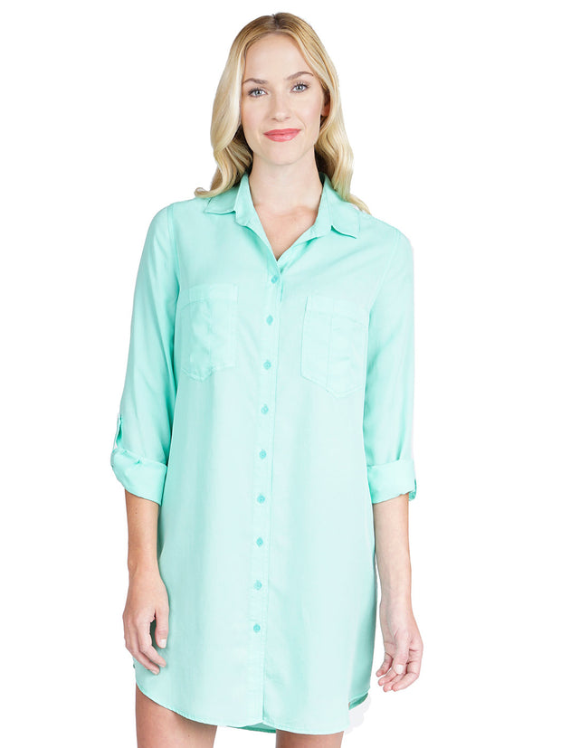 Tianello "Ivy" Light Weight TENCEL™ Savoir Shirt Dress