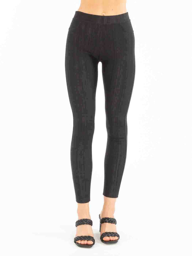 Tianello "SEMA"  XTRA-SUPPORT,  Cotton/Spandex Classic "Jean" Jegging-Black