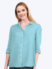 Tianello "Dena" Linen "Loving" Blouse-Bisbee