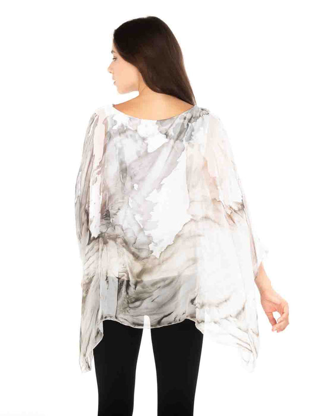 Scandal Coal "Lava"  Silk "Butterfly Kaftan"