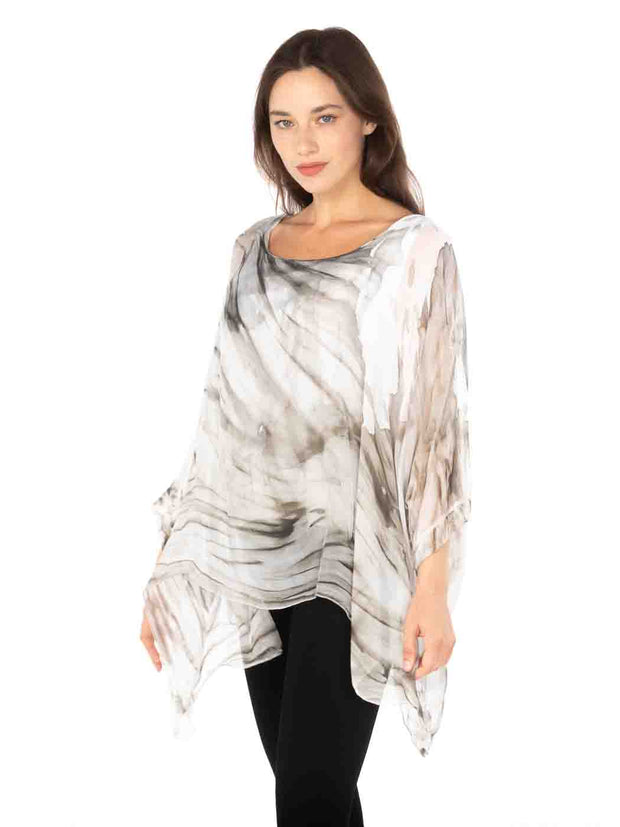 Scandal Coal "Lava"  Silk "Butterfly Kaftan"