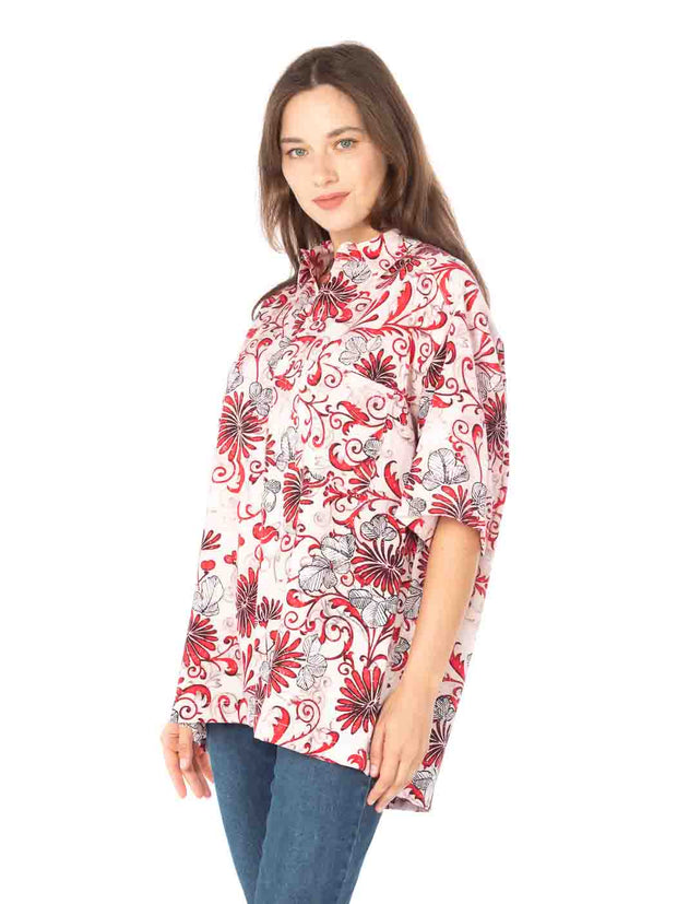 Tianello TENCEL™ Men's\Womens "I Am" S.S. Camp Shirt-Wash