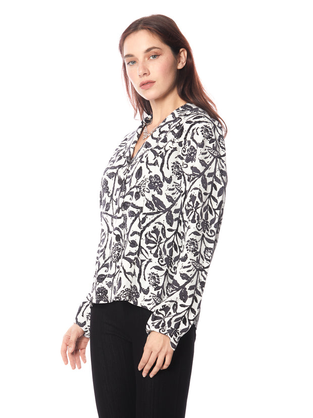 Tianello TENCEL "French Batik" "Penelope" Blouse-Wash