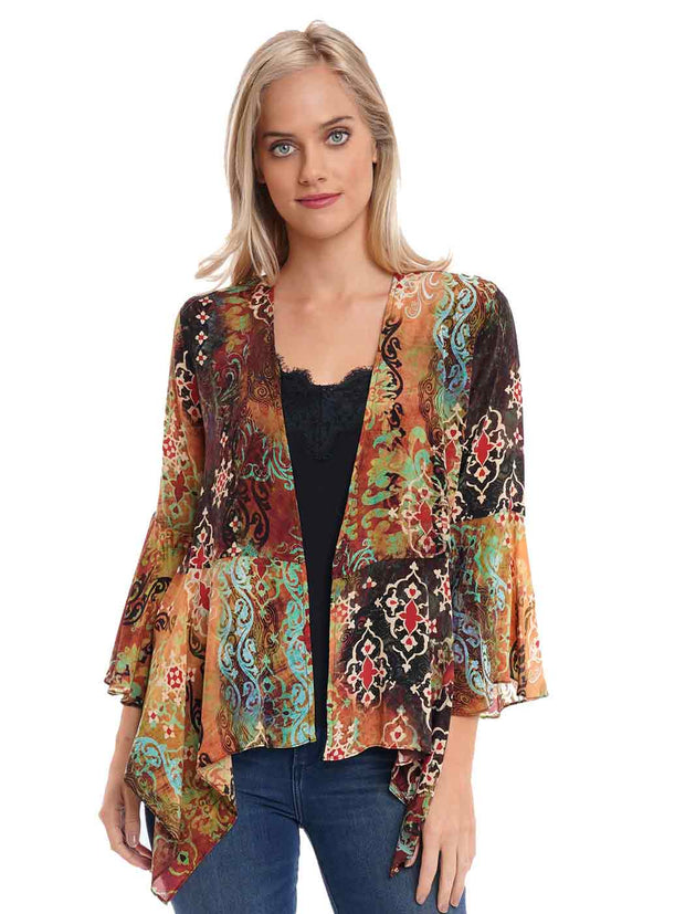 Tianello Bijou Washable Silk "Kai Kimono"-Wash