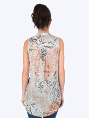 Tianello "Basso" Washable Silk  "Melane" Blouse-Wash