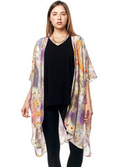 Tianello Cecilia Washable Silk Zen Robe-Wash