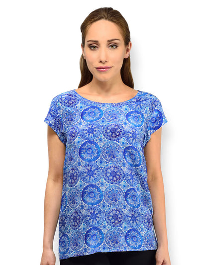 Tianello “China” Washable Silk Ellie Blouse-Wash