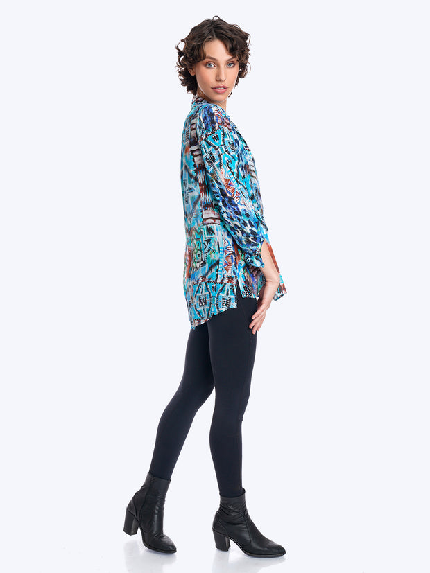 Tianello Edena Washable Silk "Loving" Blouse-Wash