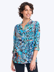 Tianello Edena Washable Silk "Loving" Blouse-Wash