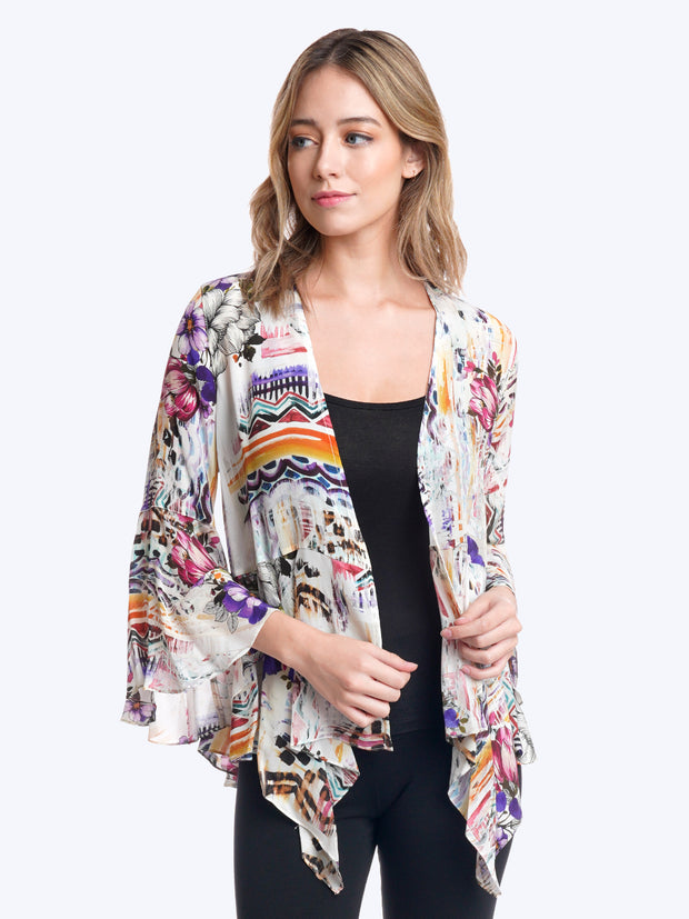 Tianello Egan Washable Silk Kai Kimono-Wash