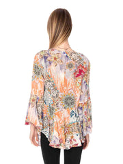  Tianello "Felina"  Washable Silk  "Kai" Kimono-Wash