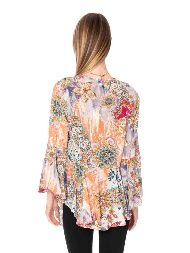  Tianello "Felina"  Washable Silk  "Kai" Kimono-Wash