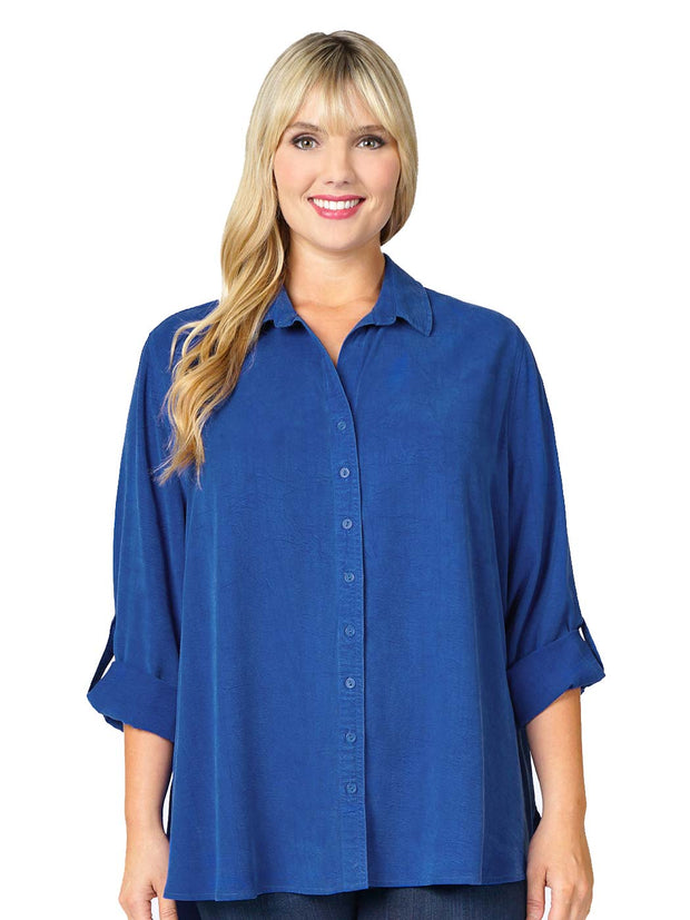 Tianello TENCEL™ Plus Sized Loving Blouse