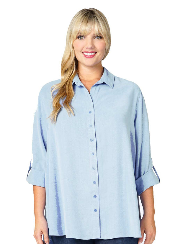 Tianello TENCEL™ Plus Sized Loving Blouse