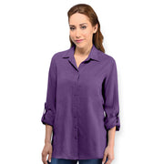 Tianello TENCEL™ "Loving" Blouse-Purple