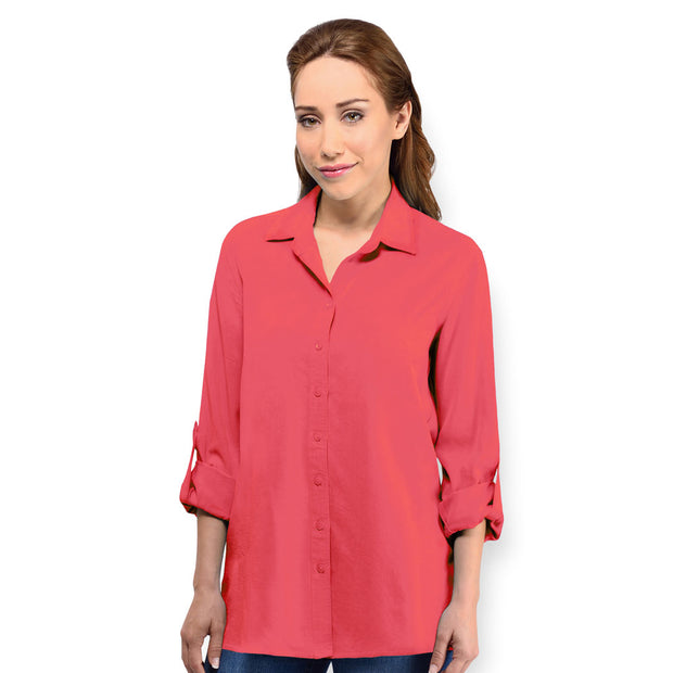Tianello TENCEL™ "Loving" Blouse-Velvet Pink