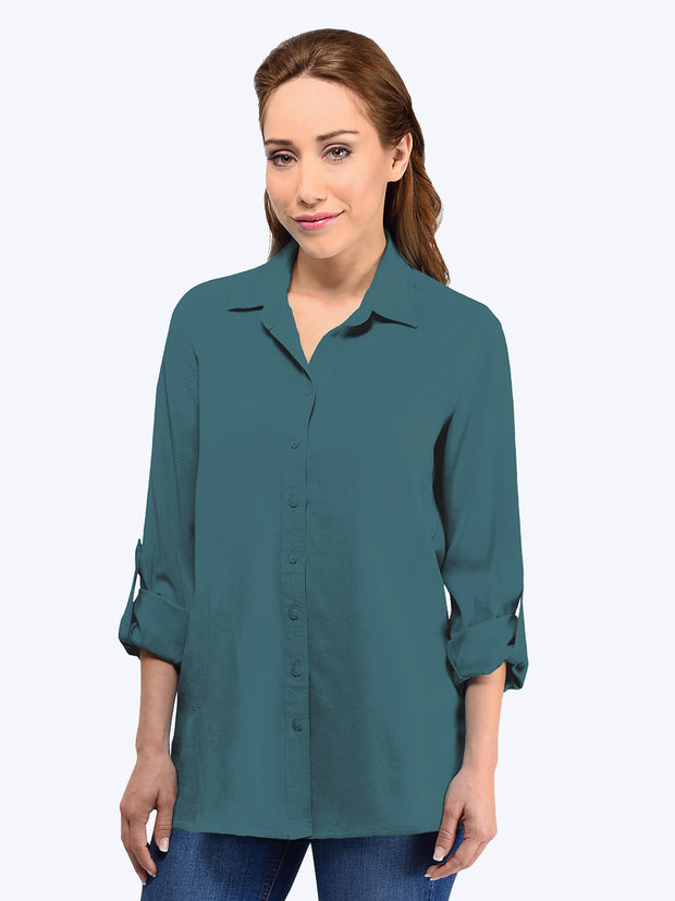 Tianello TENCEL™ "Loving" Blouse-Vera Cruz