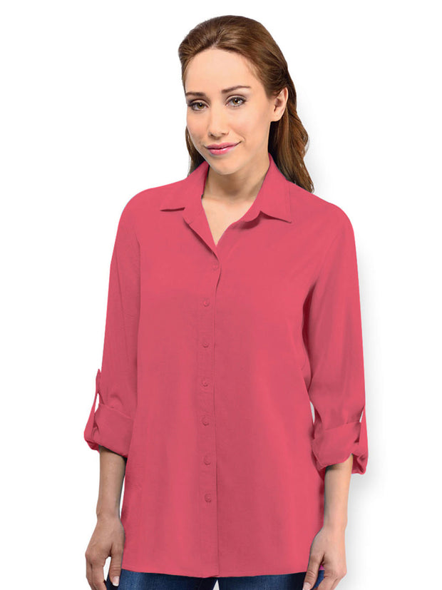 TENCEL™ "Loving" Blouse-Vintage Rose