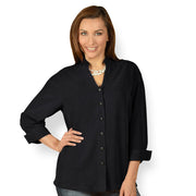 Tianello TENCEL™ Taipei Blouse-Black