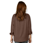 Tianello TENCEL™ "Taipei" Blouse-Expresso