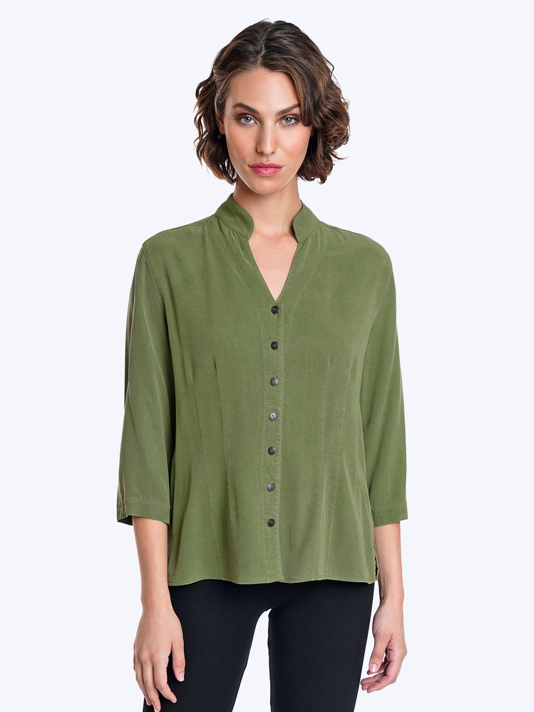 Dynasty Blouse | Tencel Clothing | Tianello – Tianello.com