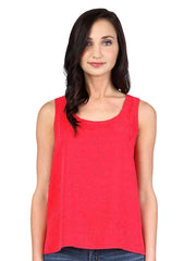 Tianello TENCEL™ Crop Tank-Watermelon