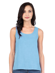 Tianello TENCEL™ Crop Tank -More Colors-Milky Blue