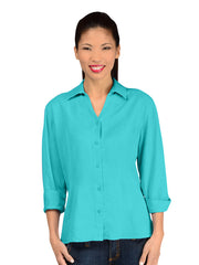 TIANELLO TENCEL™ "Suzy"  Blouse-Glass Blue