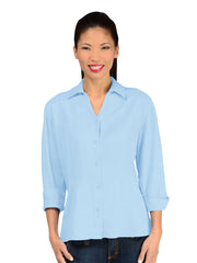 TIANELLO TENCEL™ "Suzy"  Blouse-Milky Blue