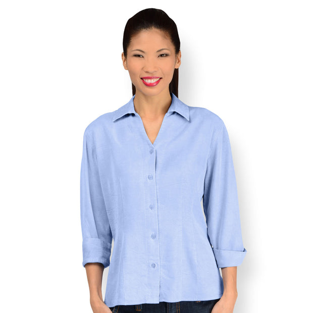 TIANELLO TENCEL™ "Suzy"  Blouse-Periwinkle