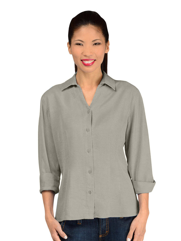 TIANELLO TENCEL™ "Suzy"  Blouse-Slate