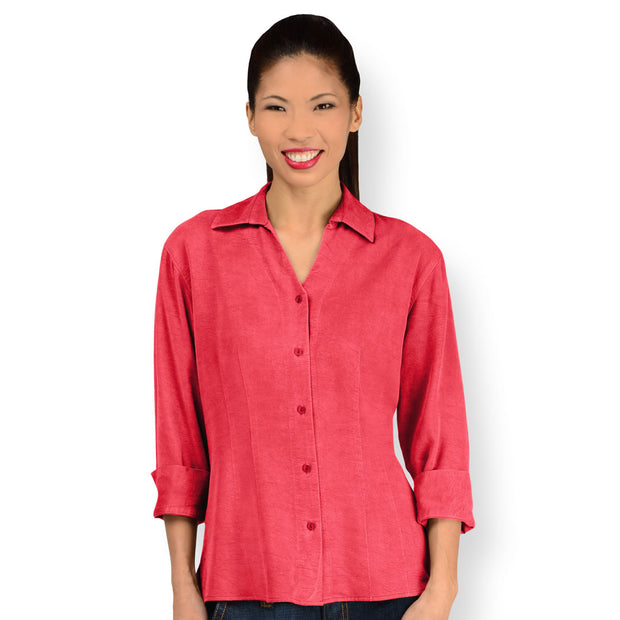TIANELLO TENCEL™ "Suzy"  Blouse-Velvet Pink