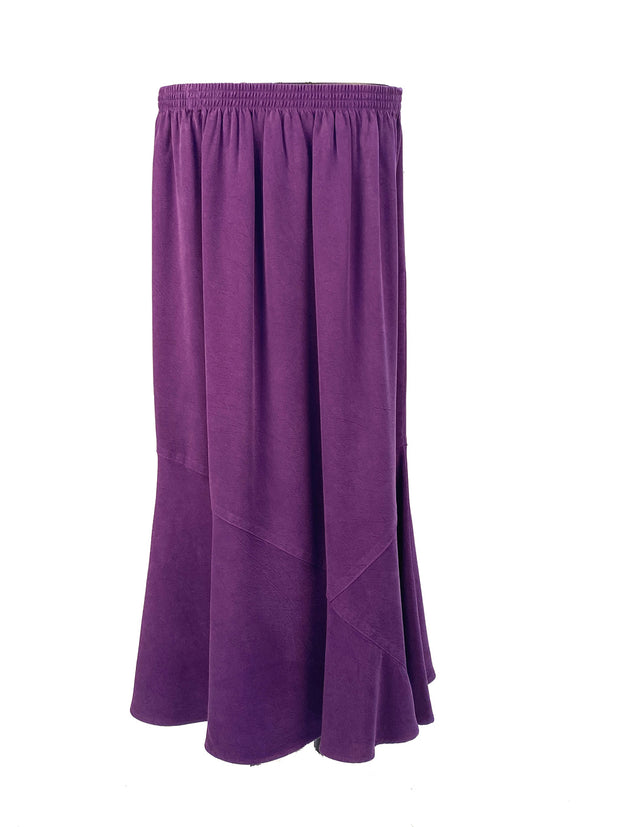Tianello TENCEL™ Panel Skirt-Purple